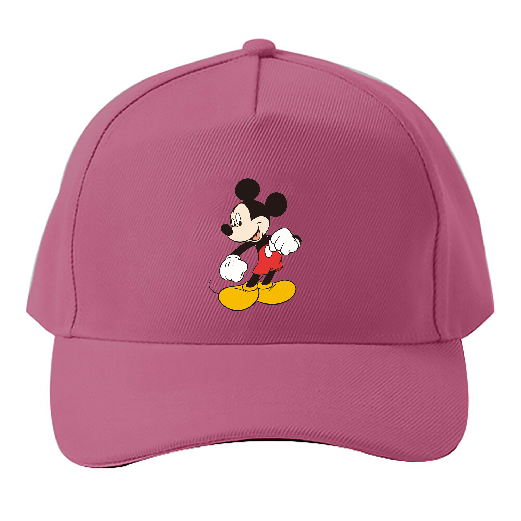 （画像用） ミッキーマウス Mickey Mouse ベースボールキャップ 綿100％ 男女兼用 帽子 スポーツ